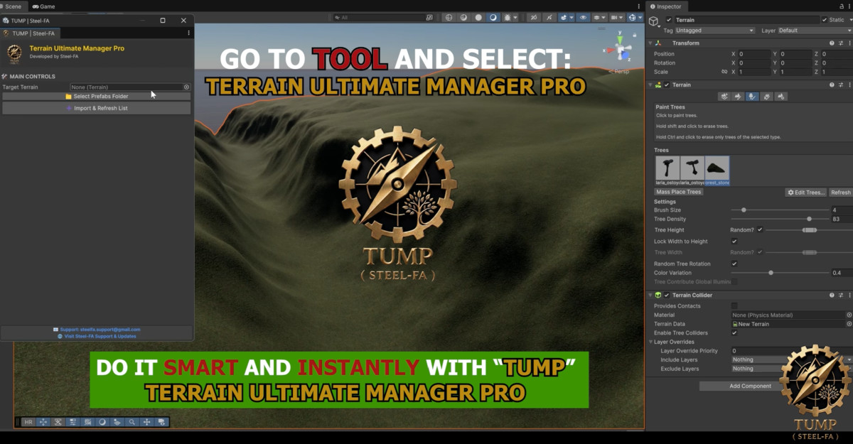 Terrain Ultimate Manager Pro (TUMP)