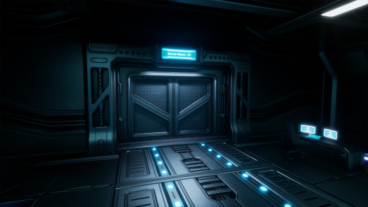 Sci-Fi Server room