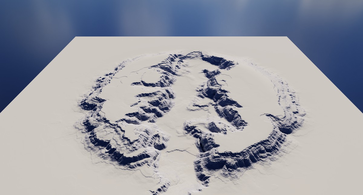 Terraced Canyon Shapes - StampIT!