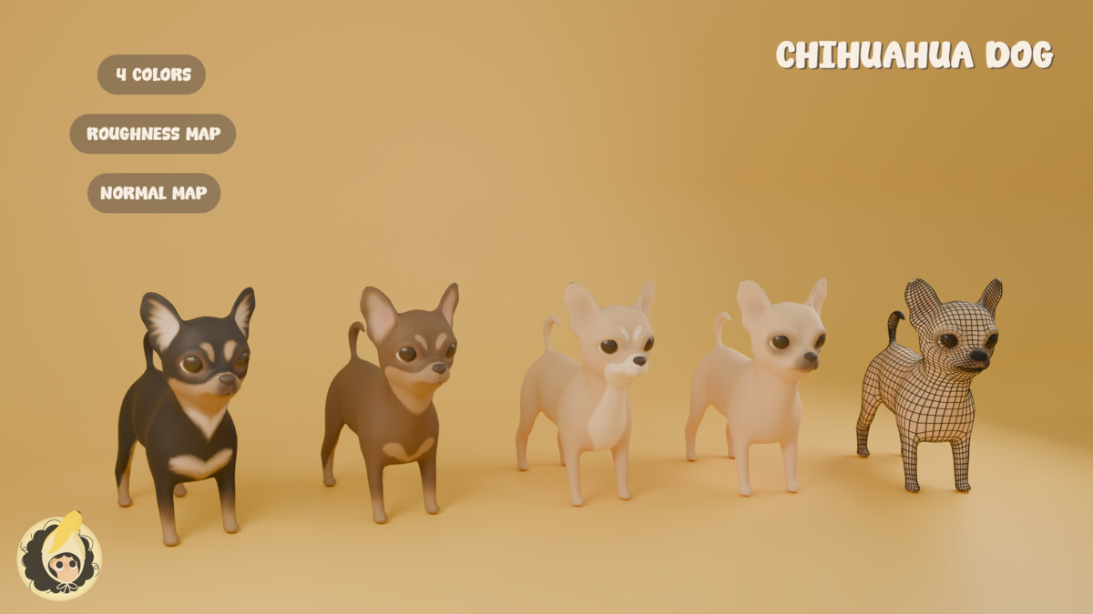 Animated Chihuahua Dog