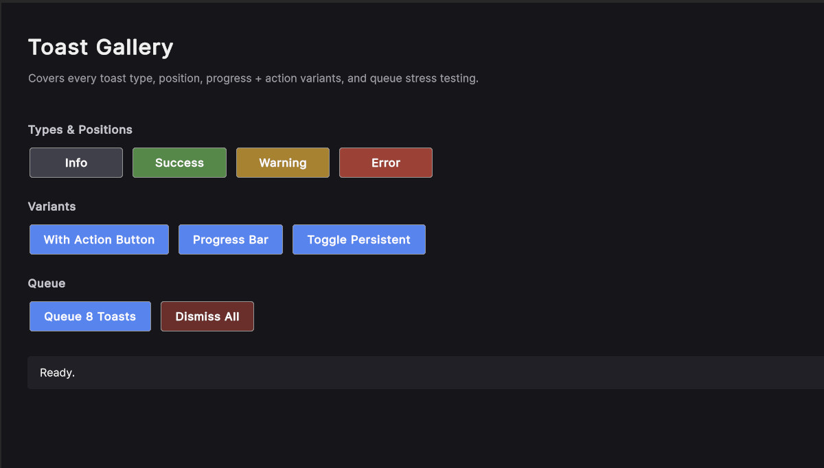 UI Toolkit: Modal & Notification
