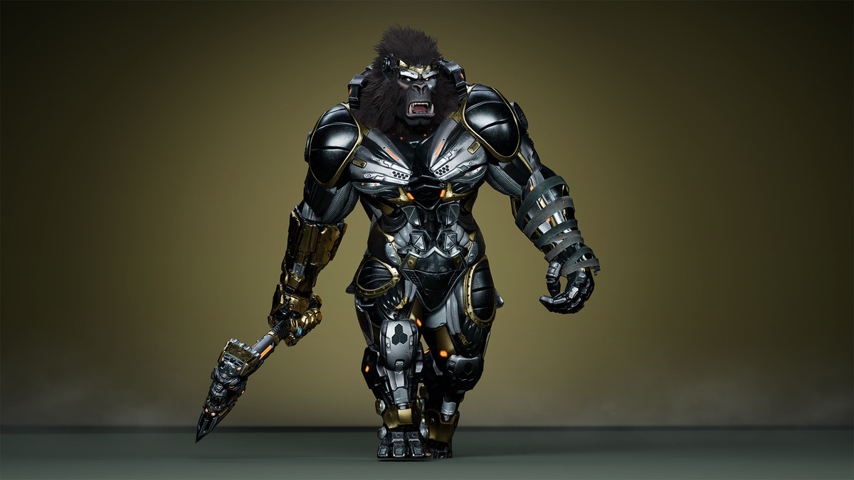 Sci-Fi Titan Gorilla