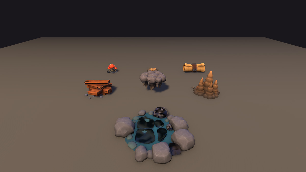 Low Poly Mine Props Pack - 100+ Mining Assets