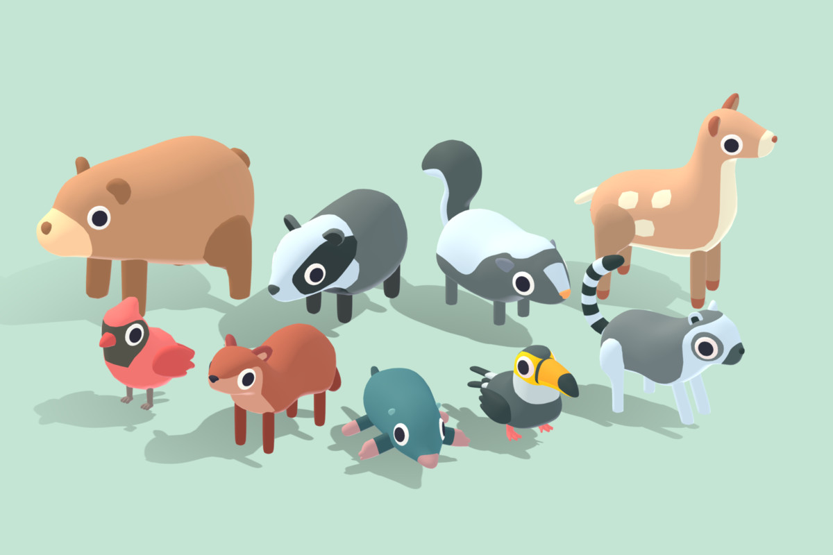 Download Quirky Series Animals Mega Pack Vol 3 3d Animals Unity Asset Store