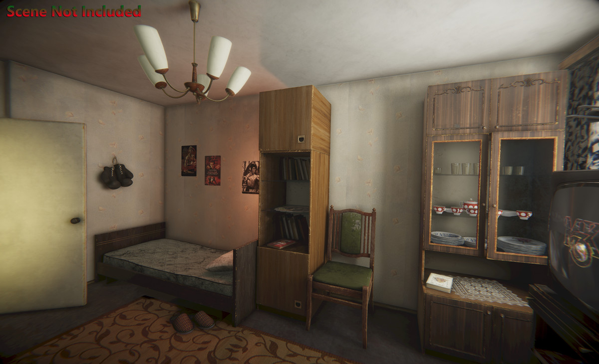 Old Interior Props Pack 3