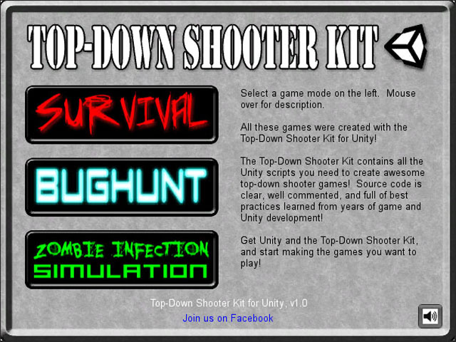 Top Down Shooter Kit