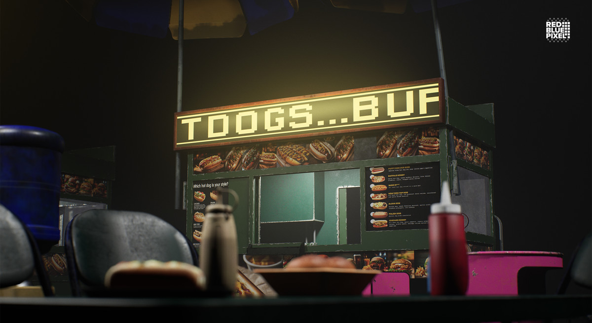 Modern Food Cart