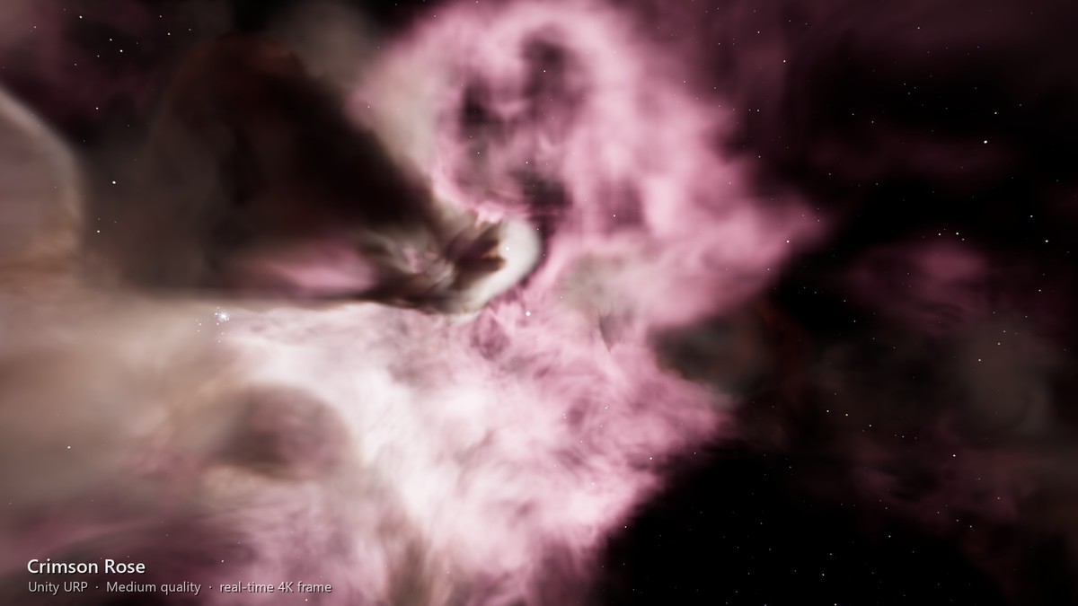 Volumetric Nebula Skyboxes 2 – 17 Fly-Through 3D Space Nebulae (URP & HDRP)