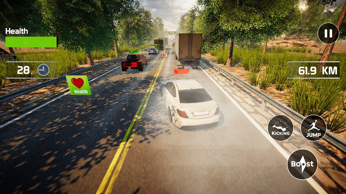 Traffic Racing : 3D Runner