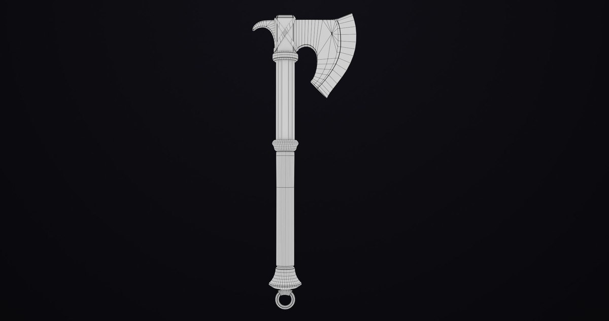 6 Battle Axes Collection 01 URP HDRP Textures