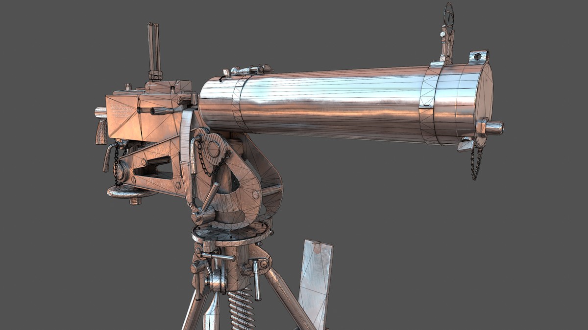 Browning M1917 Heavy Machine Gun