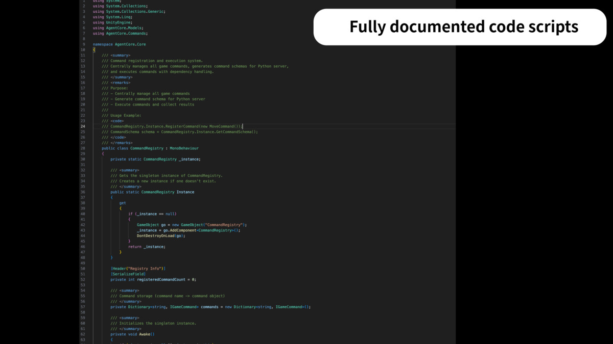 AgentCore – AI Game Command Framework