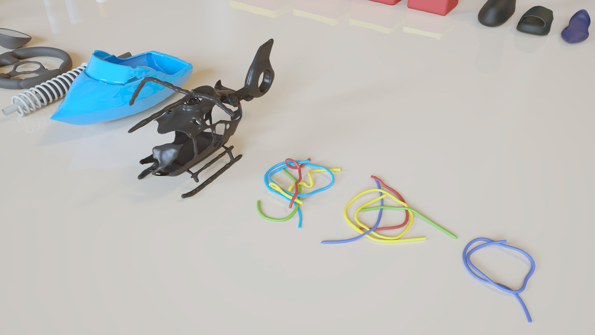 Lowpoly Stylized Street Garbage, Junk, Trash and Waste Set - 328 gameready props