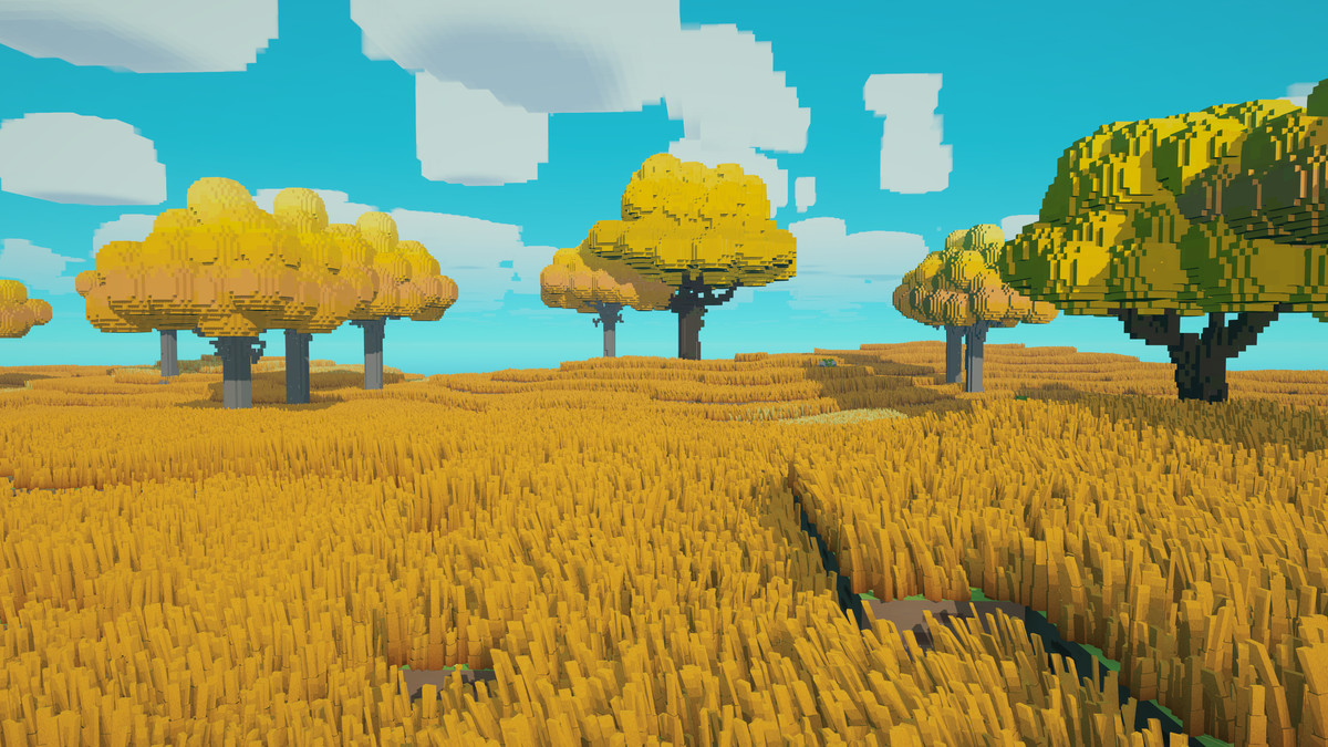 Cozy Stylized Voxel Grass – Full 3D Grass System for URP