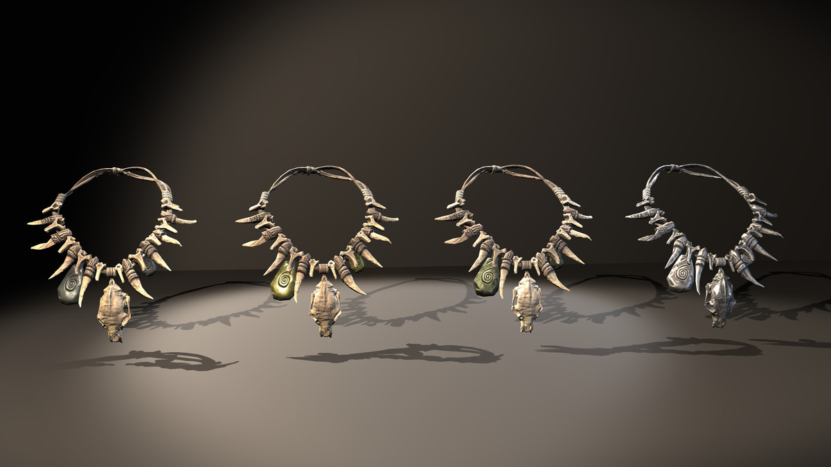 Fantasy Tribal Amulets Pack