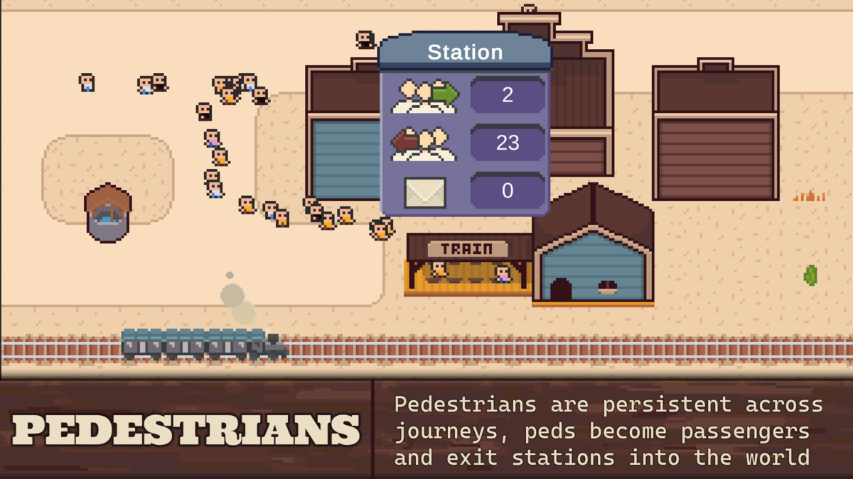 Tilemap Transport - Rail, Road and Passengers