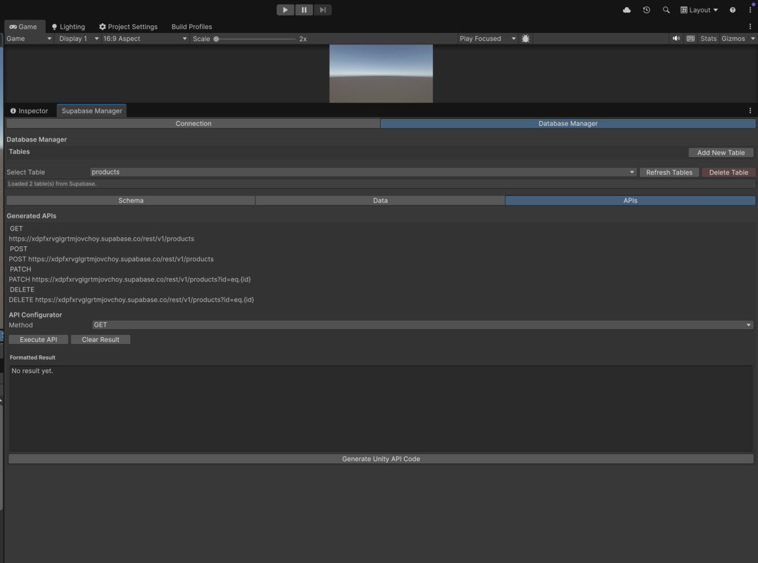 Database Manager For Supabase