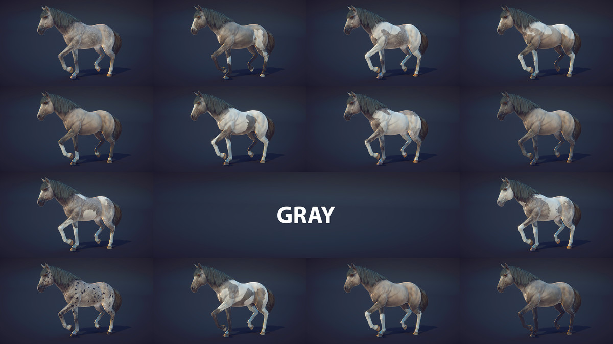 Horse Animset Pro 4 (140 Skin Add-on)