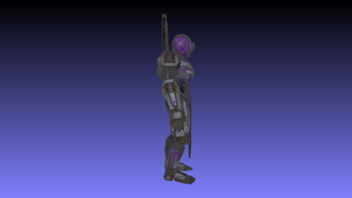 Syntherion Rigged Robot Character