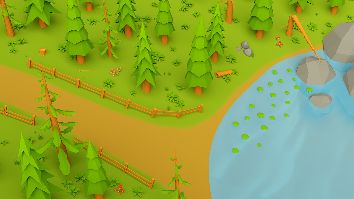 Forest Environment Pack (Winter/Summer)