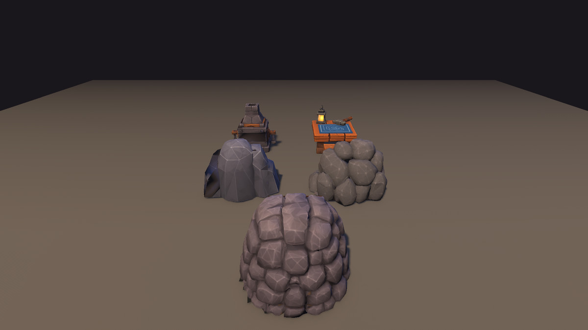 Low Poly Mine Props Pack - 100+ Mining Assets