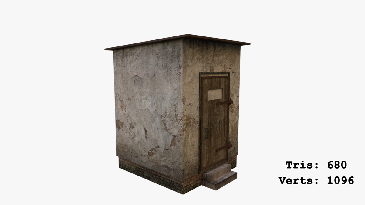 Abandoned Apocalyptic Buildings Mega Pack