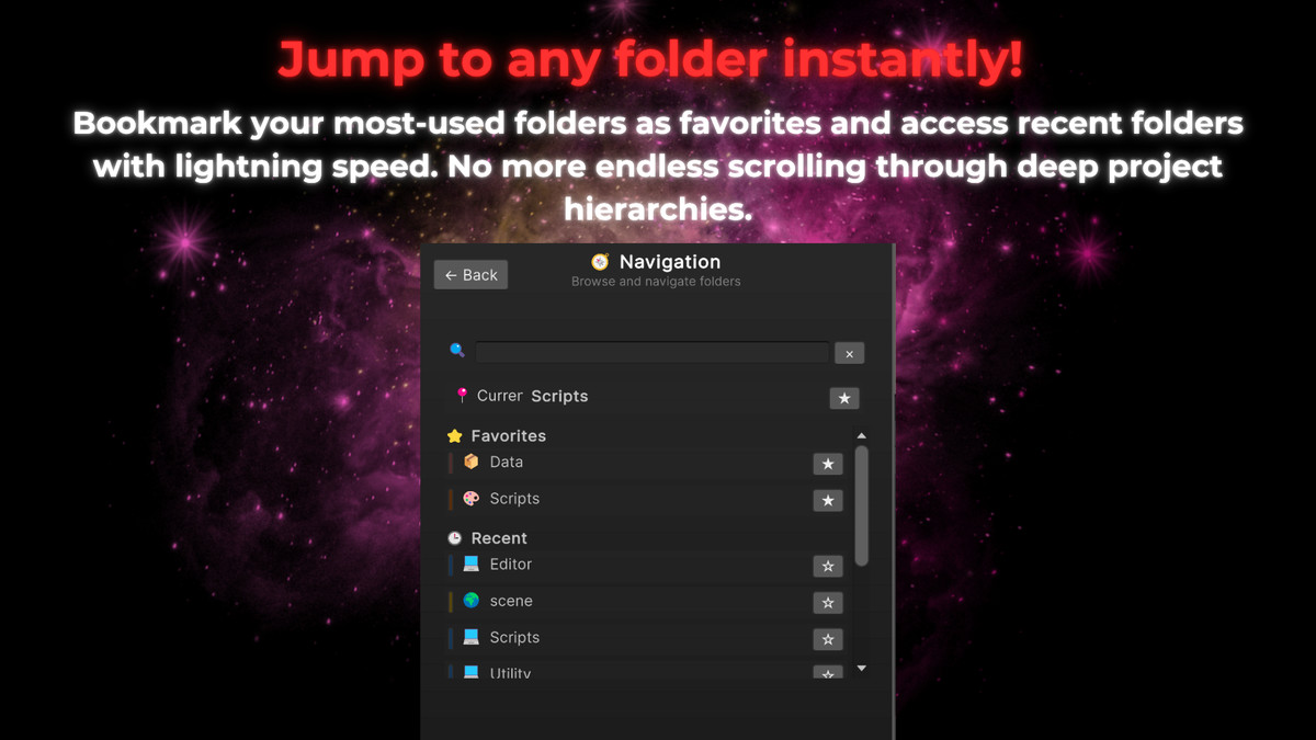 BT-FoldersPal: Smart Visual Project Organizer For Unity