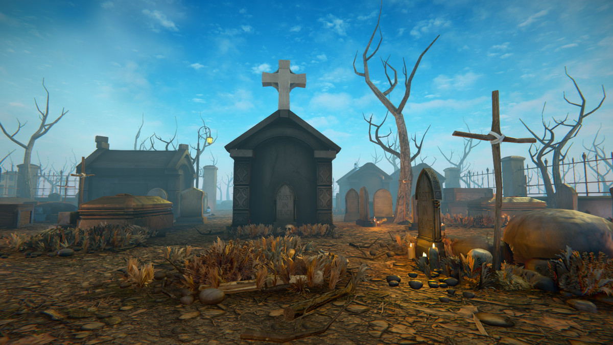 Realistic Cemetery Asset Package