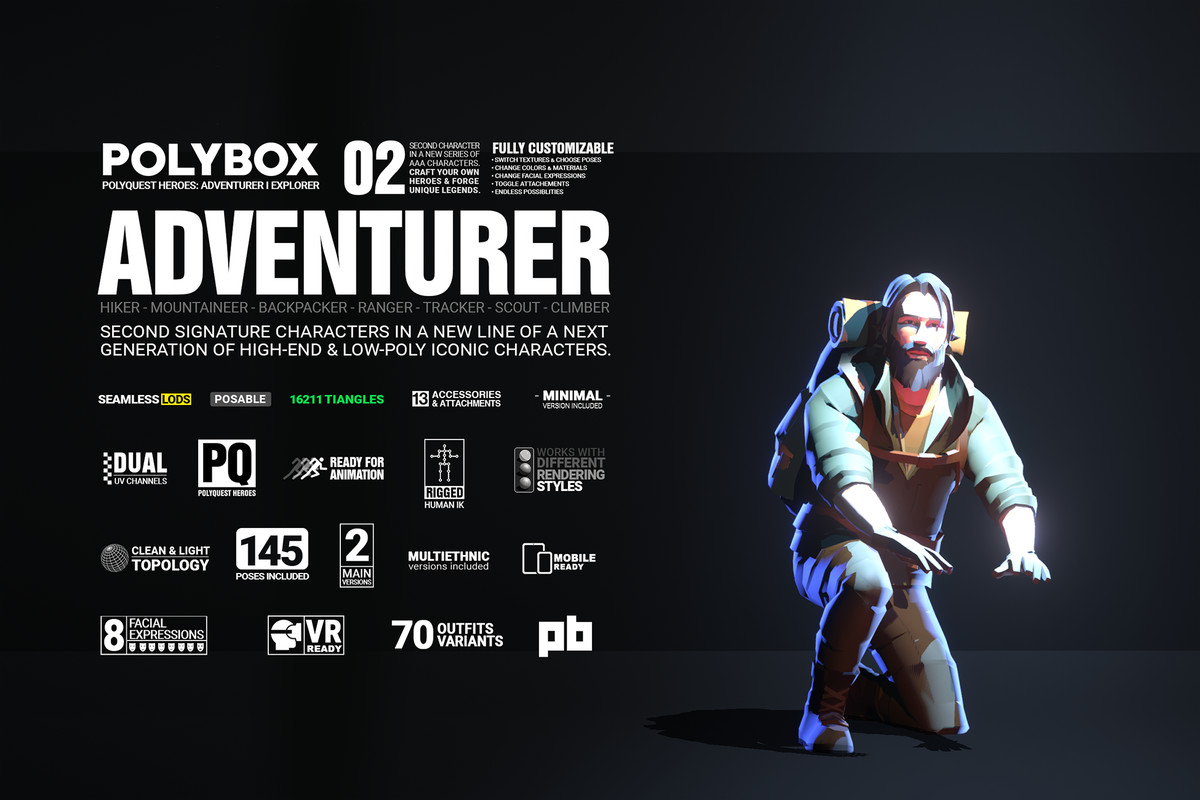 Polyquest Heroes: Adventurer I Explorer