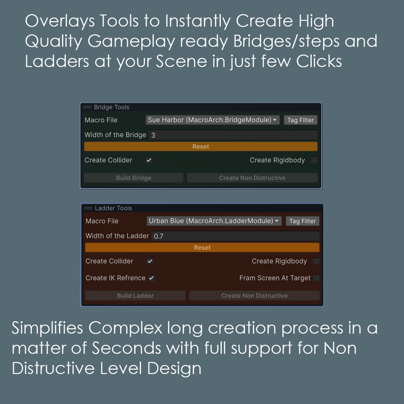 Macro Arch | Ladder and Bridge Modular Design Tool