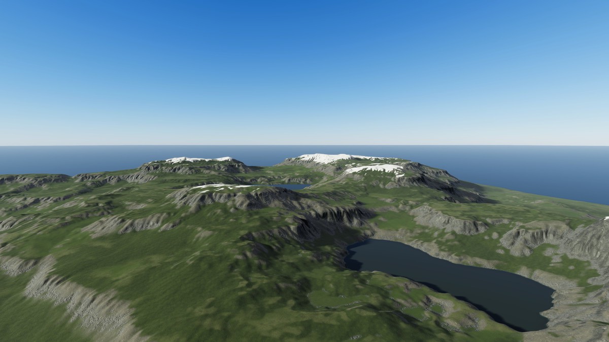 Procedural Islands 8K & 4K - 62 Terrains