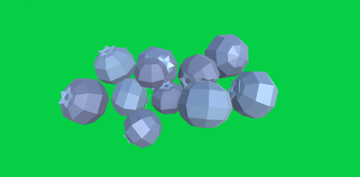 Low Poly Fruits | Model Pack
