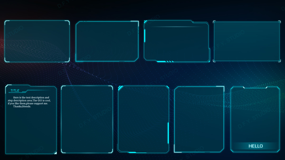 SCI-FI UI_Components v2