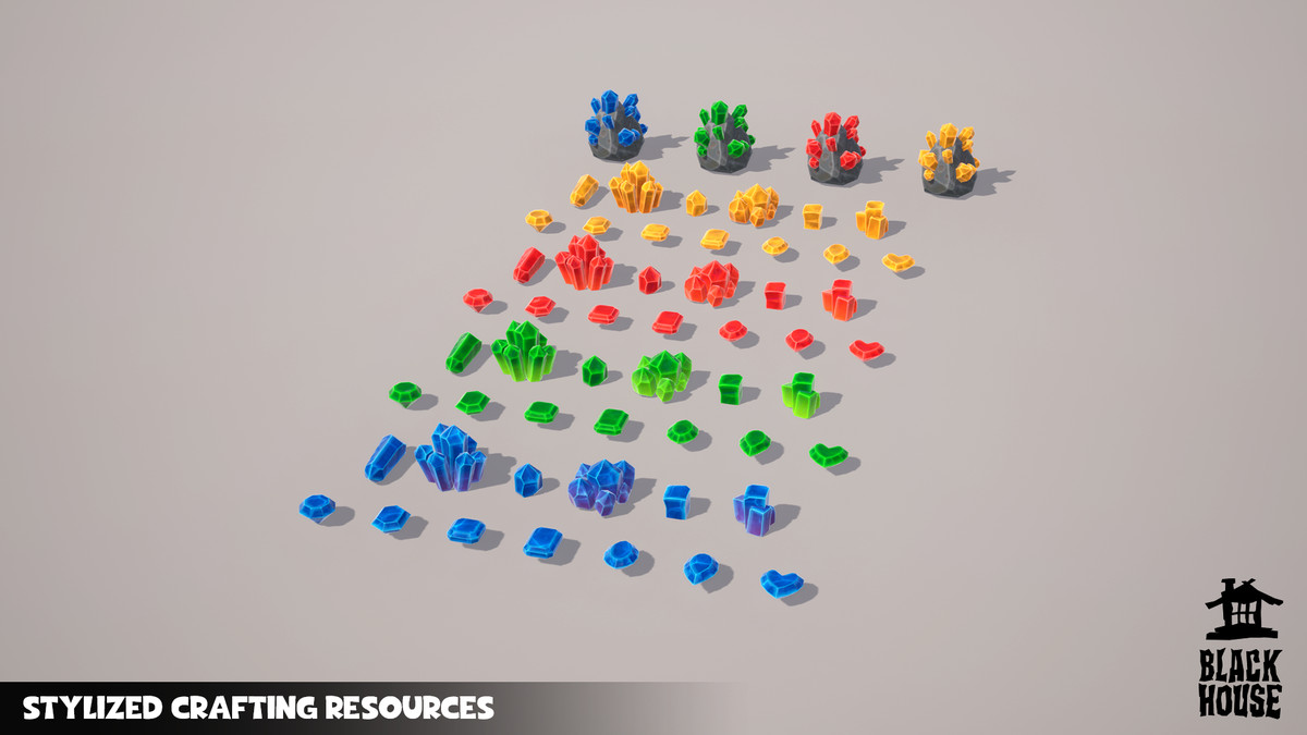 Stylized Crafting Resources