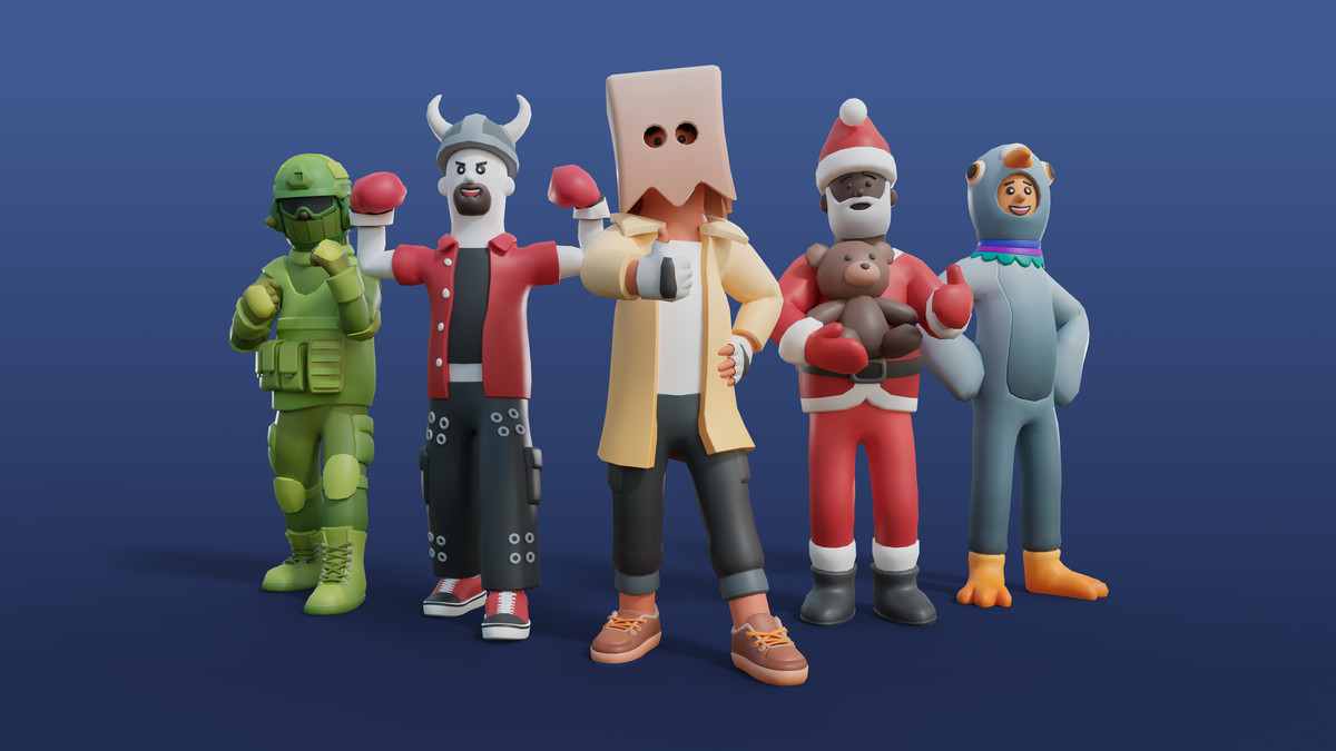 Creative Characters Mini - Low Poly Animated Pack