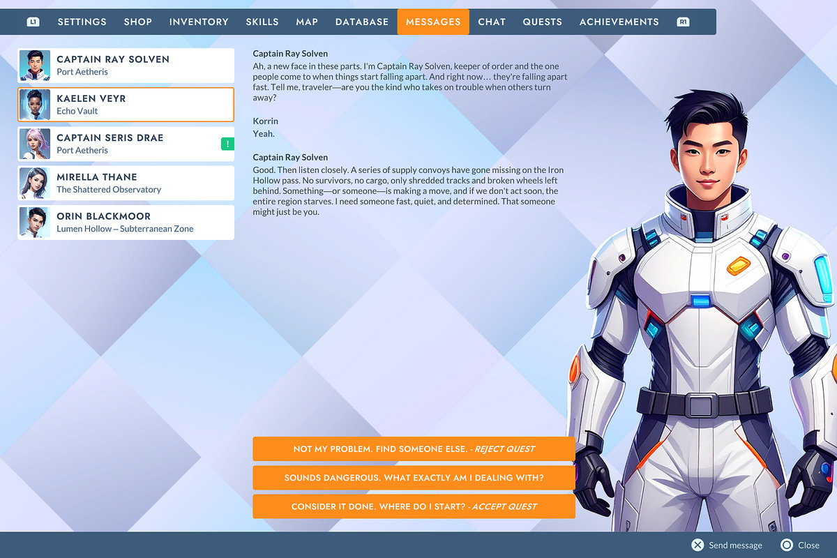 Everwatch GUI - Sci-Fi Complete Game UI Pack + sources