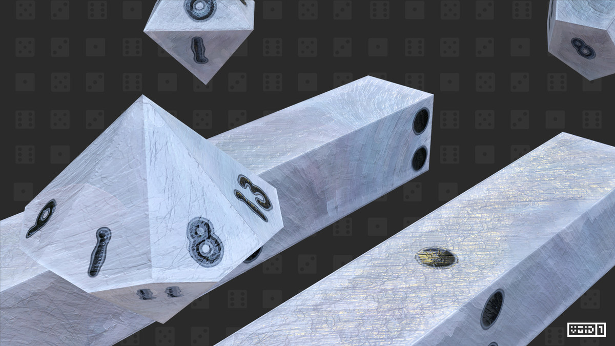 Rounded 3D Dice Models PRO