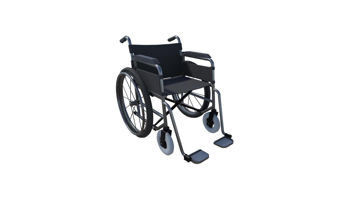 Wheel Chair 3D Model