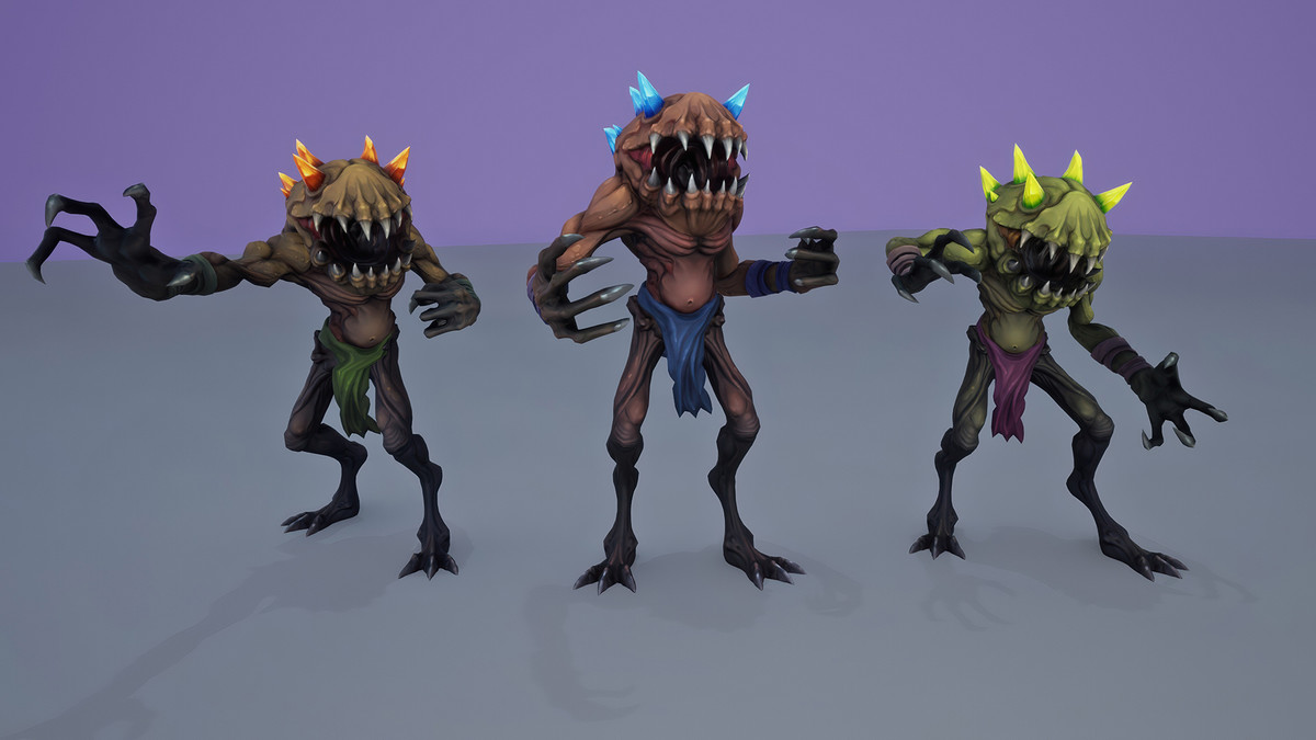 Stylized Cave Monster