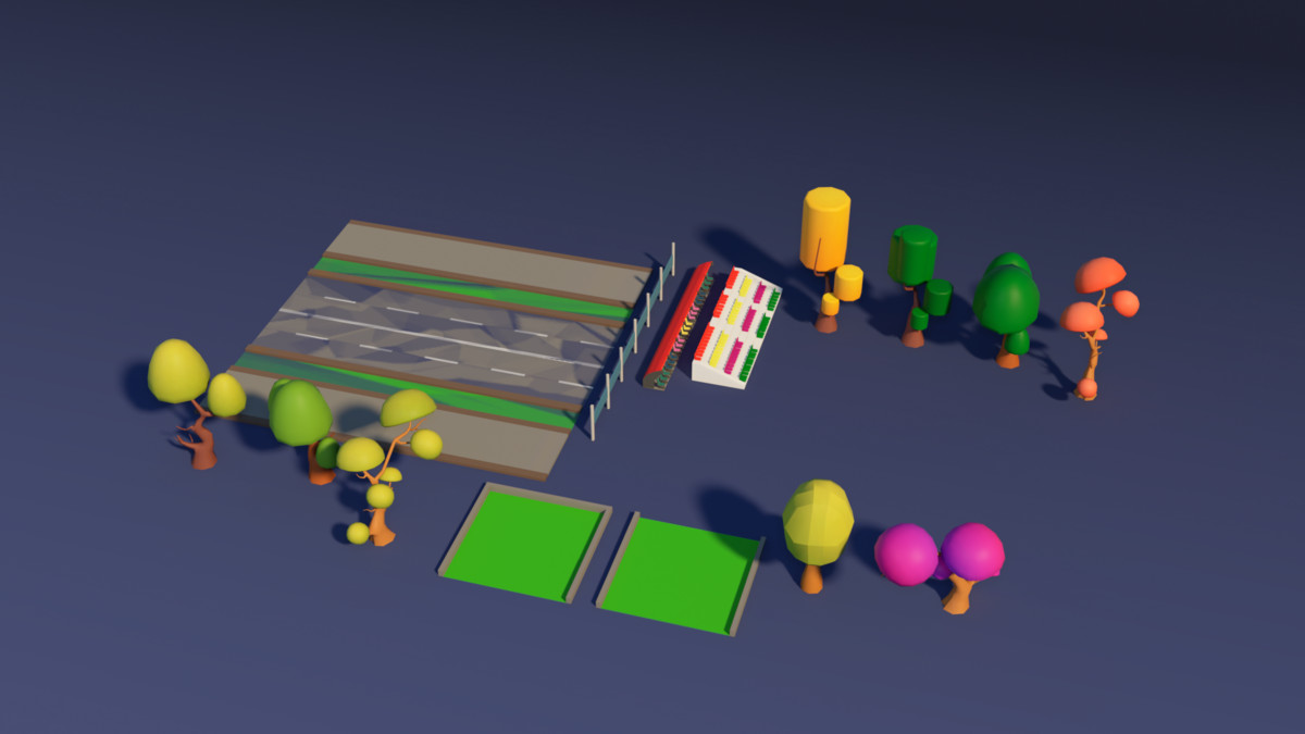 Grand Stadium - Stylized Sports Environment