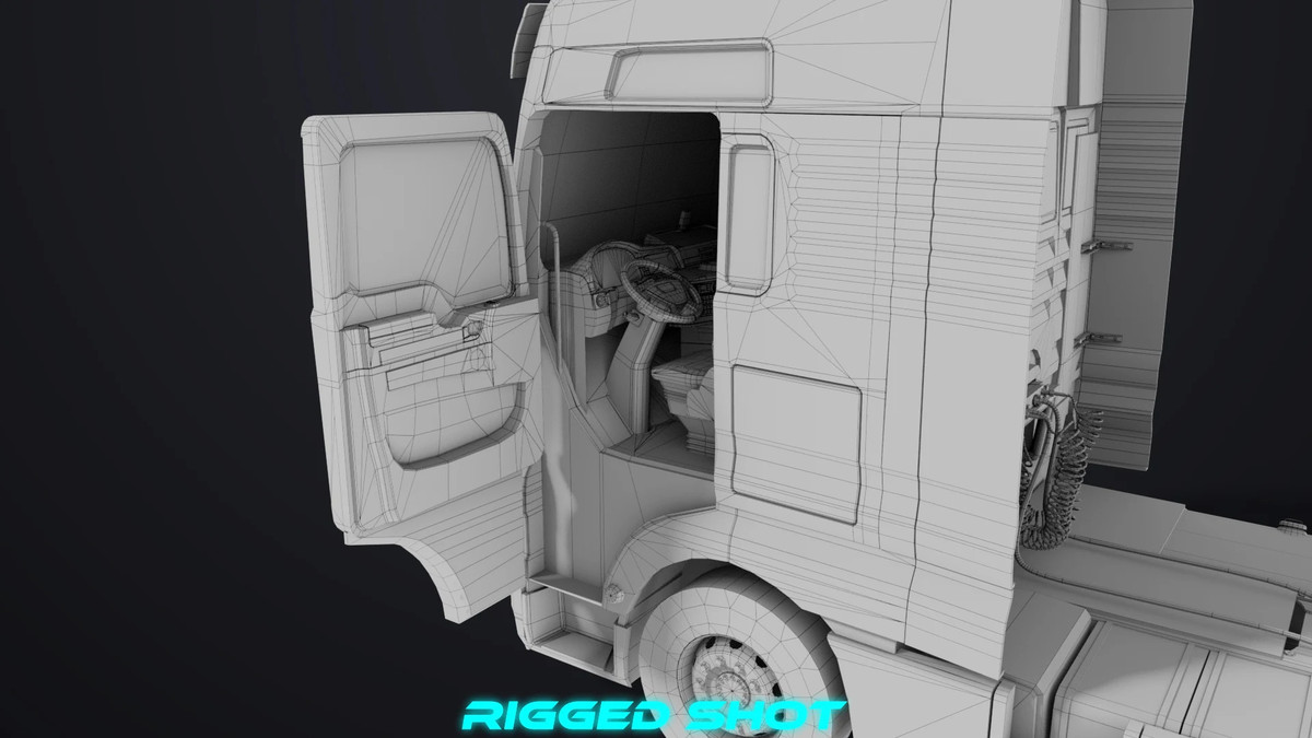 Heavy Truck 6 Chassis Collection URP HDRP Textures