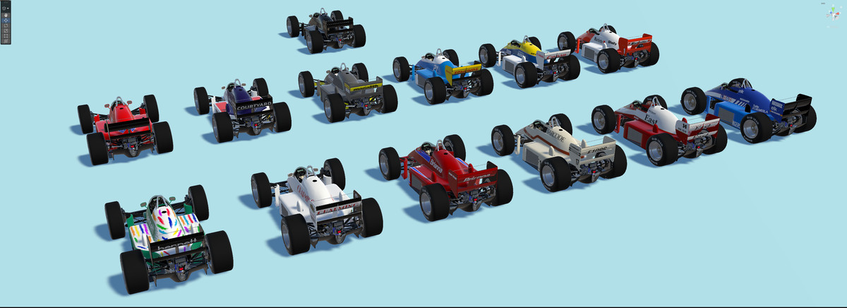 Cartoon Formula 1986