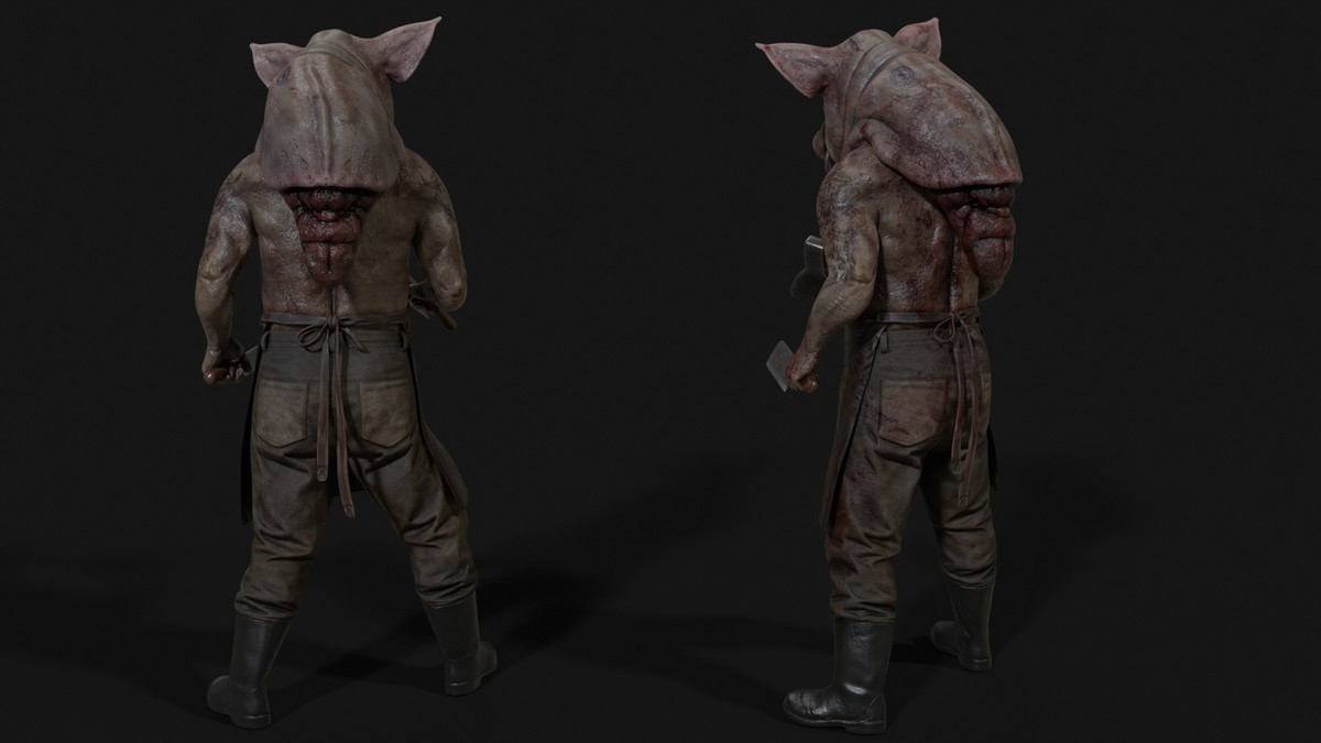Pig-headed butcher