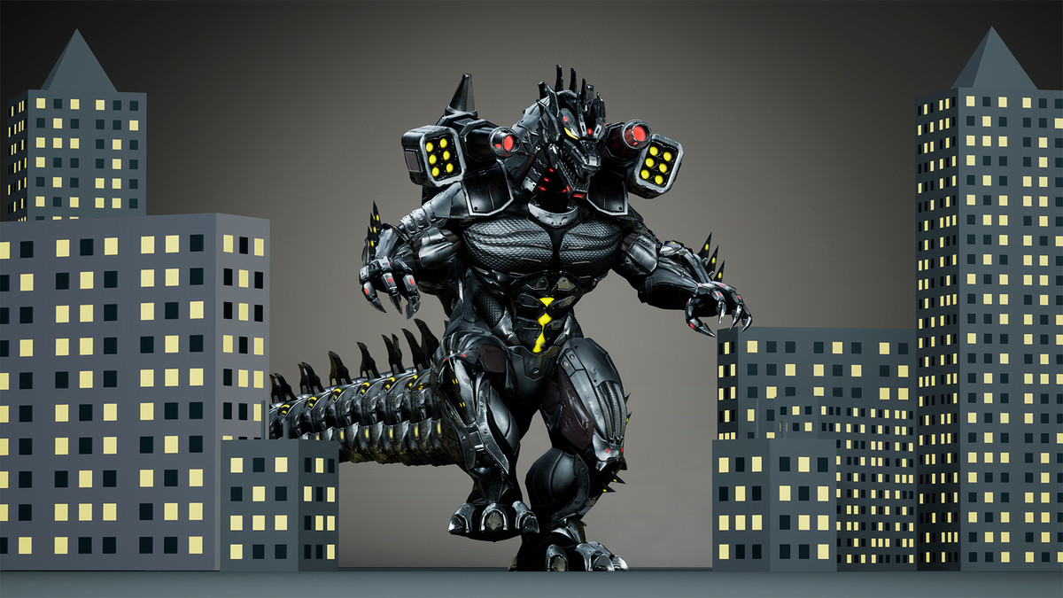 Sci-Fi Titan Kaiju