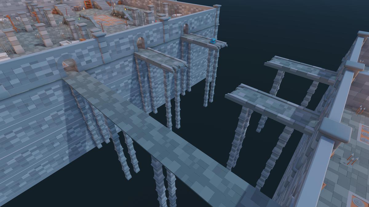 Modular Dungeon - Stylized Low Poly Asset Pack by Ake