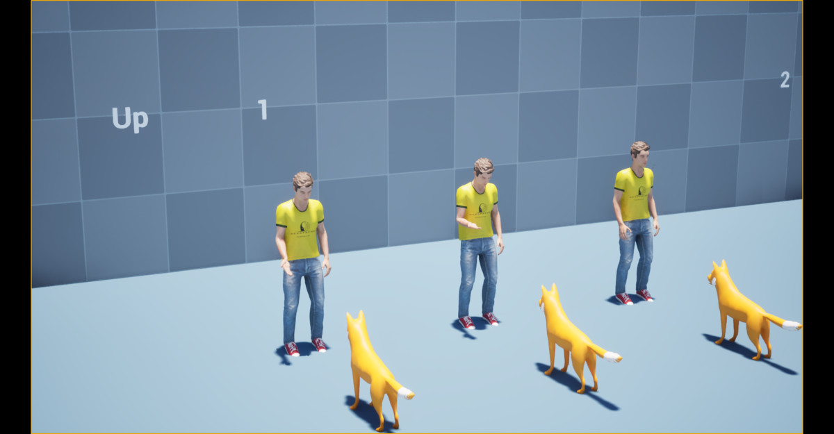 Dog Command Animation