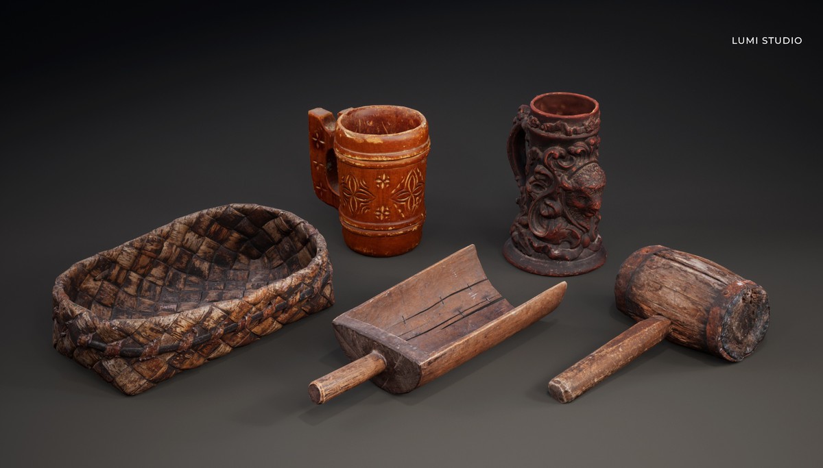 Medieval Tavern Props