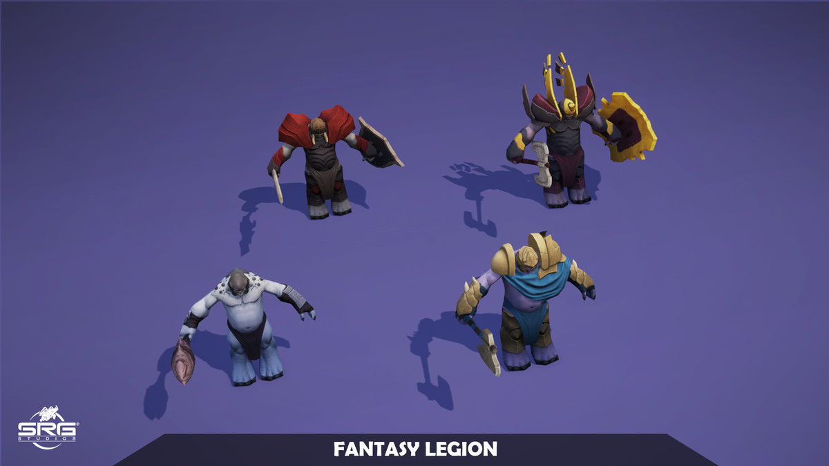 Ultra Legion - Sci Fi & Fantasy 3D Character Mega Pack