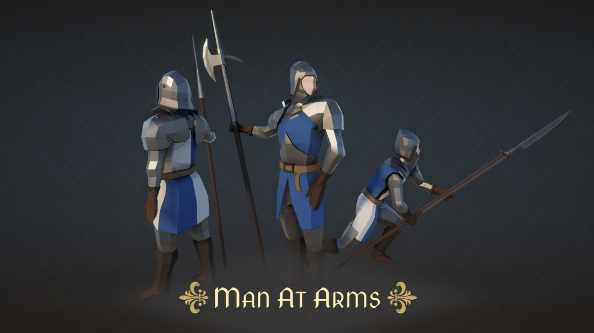 Stylized Medieval Army Pack – Low Poly Characters & Units