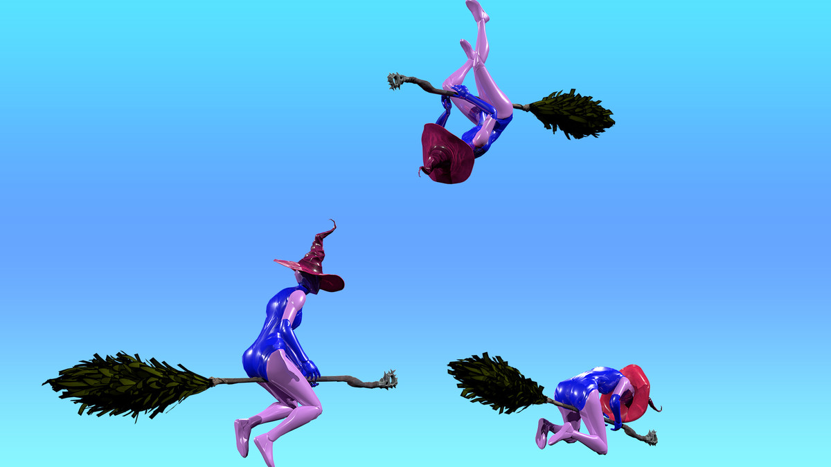 Witch Flight & Magic Combat Animation Pack